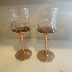 COPY - luxe habitat wine glasses set of 2